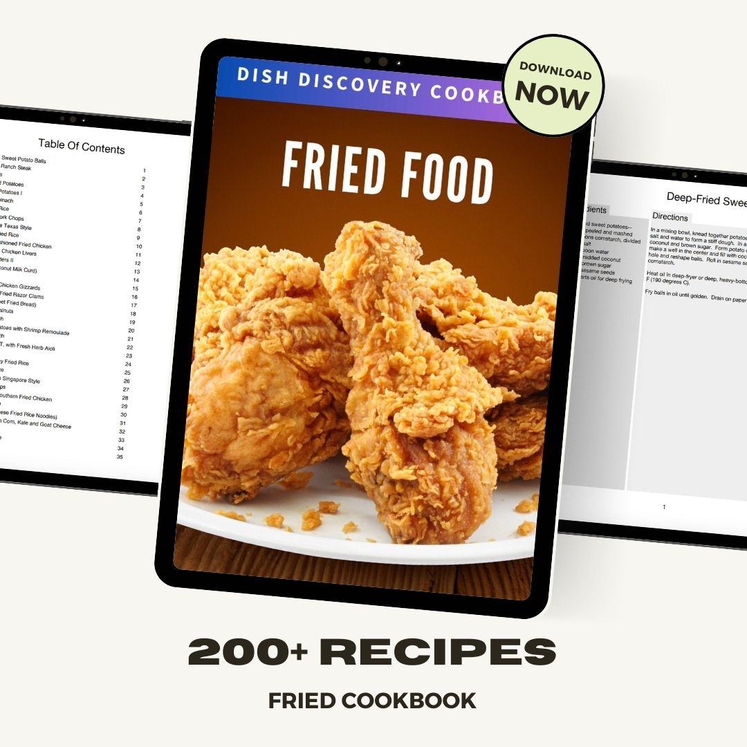 200+ Recipes Fried Food eBook